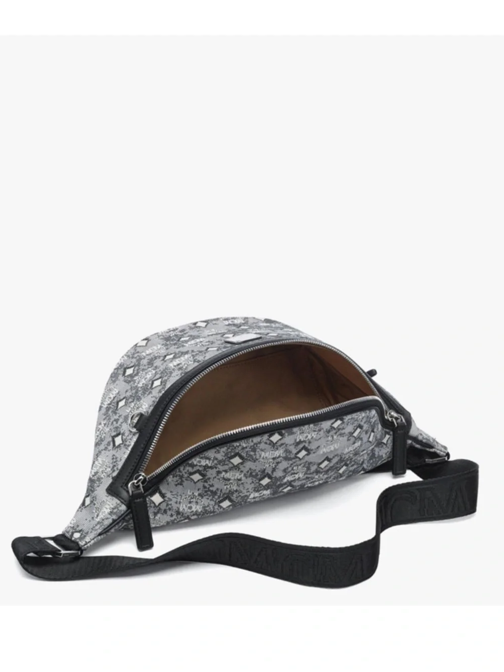 MCM Fursten Belt Bag In Denim Visetos NWT full inclusion - Picture 5 of 16